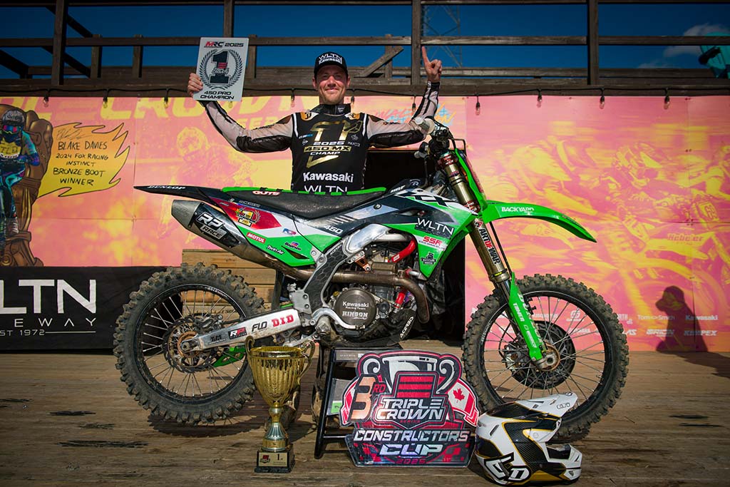 Phil Nicoletti wins 1st overall in the 2025 Triple Crown Series.